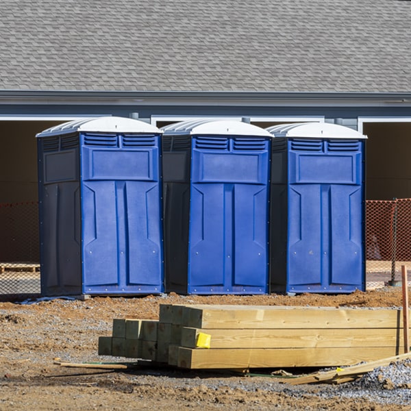 are there any restrictions on what items can be disposed of in the portable restrooms in Monte Rio California